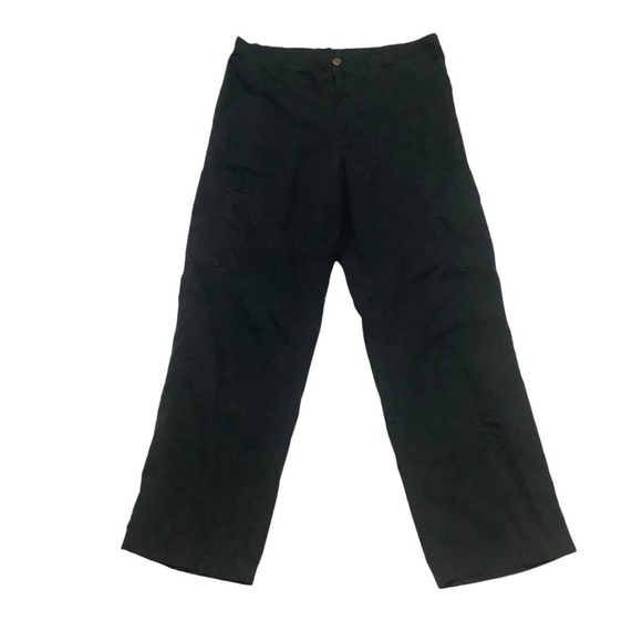Carhartt Ripstop Boot Cut 8-Pocket Cargo Scrub Pant Sz Medium Black - Picture 3 of 10